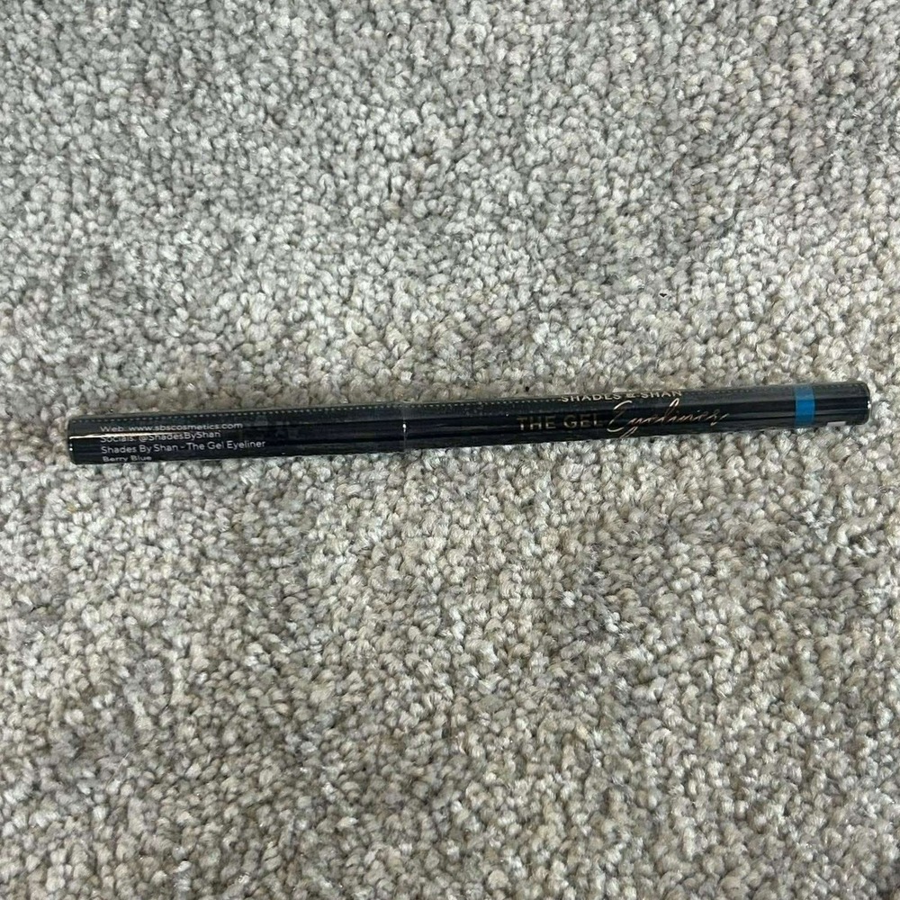 Shades By Shan The Gel Eyeliner Berry Blue High Pigment Pencil Womens 0.28g